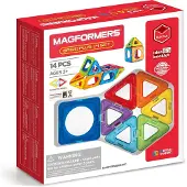 Magformers Basic Plus 14 Set (inner Circle) Construction Game Transparant Kinderen