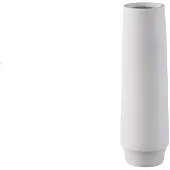 Ptmd Zonna White Matt Ceramic High Vase S