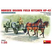 Mini art Veldkeuken als paardenvoertuig