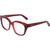 Ferragamo Bril - - SF3023 - Acetaat - Transparant rood/donkerrood - 51/18/140