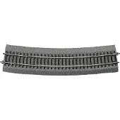 Roco H0 RocoLine (met ballastbed) 42528 Gebogen rails 6 stuk(s)