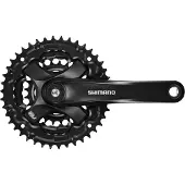 Shimano Crankstel 6/7/8 speed FC-TY501 175mm 42x34x24T - zwart