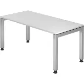 Hjh OFFICE PRO JAVA 16 S - Wit 160 x 80 Tafelhoogte I In hoogte verstelbaar