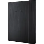 Sigel notitieboek - Conceptum Pure - A4+ - zwart - hardcover - 194 pagina's - 80 grams - ruit - met magneetsluiting - SI-CO141