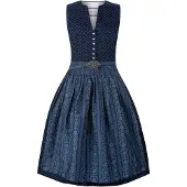Stockerpoint Dirndl 'Ellie' donkerblauw