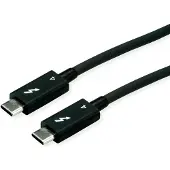 Roline USB-C kabel | Thunderbolt 4 | 40 Gbps | Intel gecertificeerd | zwart | 2 meter