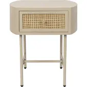White Label Bijzettafel Side Amaya Beige