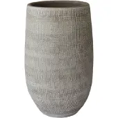 HS Potterie Vaas tokio d25h50cm taupe