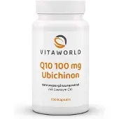Vitaworld Q10 100 mg ubichinon (ubiquinon) 100 capsules