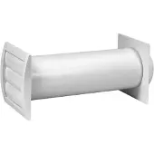 Europlast Geveldoorvoer SPK4 ?100mm met beweegbare lamellen