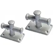 BREG Enkele gegalvaniseerde kruis bolders - hoogte 88 - 110 mm
