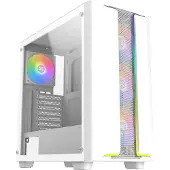 Xigmatek PC-behuizing - XIGMATEK - Gaming Y Pro Arctic (wit) - Medium toren - E-ATX-formaat - 4 x 120 mm A-RGB