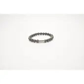Josh Heren Armband met Natuursteen Bruin | 09313-BRA