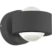 Eglo Led wandlamp Ono 2 Up - Down zwart
