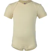 Engel - Baby Body S/S - Merino-ondergoed 74/80, beige
