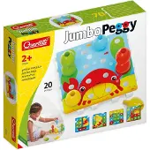 Quercetti Stapelspel Jumbo Peggy Junior Karton 24-delig