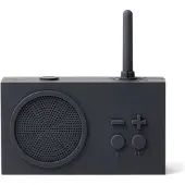 Lexon FM Radio & Bluetooth Luidspreker Tykho 3 Donkergrijs