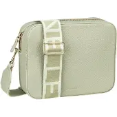 Coccinelle Groene Leren Handtas