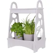Näve LED tafellamp Garden, groeibevorderend, 50 cm Garden, wit / opaal, Woon-/ Eetkamer, Kunststof, Modern