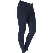 Horka paardrijbroek D Annika dames katoen/siliconen navy