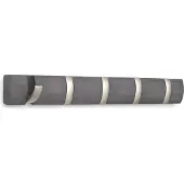 Umbra Flip handdoekhaak 51x6x3cm Hout Nikkel 318850-1143