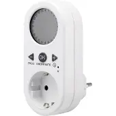 Renkforce EMT2500ET Netzstecker-Adapter Typ F Grau