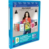 Hamelin OXFORD Polyvision ringband A4 20 mm 4 rings O 15 mm PP blauw - 12 stuks