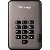 ISTORAGE diskAshur PRO 2 500 GB Externe harde schijf (2,5 inch) USB-A 3.2 Gen 2 Grafiet IS-DAP2-256-500-C-G