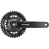 Shimano Crankstel 2x 7/8 speed FC-M315-2 met 175 mm crankarm 36 x 22 tanden - Zwart