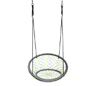 OUTDOOR PLAY Schommel Stoel - Speelgoed - diameter 90cm - 100kg draagvermogen - verstelbaar ophangtouw