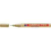 Edding paint marker 780, 0,8 mm, goud, 10 stuks