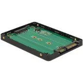 DeLOCK M.2 SSD naar 22-Polig SATA behuizing -