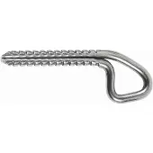 Austrialpin - Klebehaken Edelstahl - Plakhaak 90 mm, steel polished