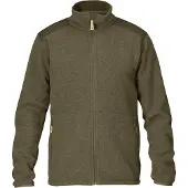 Fjällräven - Sten Fleece - Fleecevest XS, bruin/olijfgroen