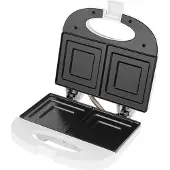 Ecg S 1170 sandwichmaker Wit, Broodrooster, Wit