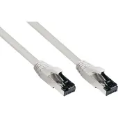 GOOD CONNECTIONS S/FTP CAT8.1 40 Gigabit netwerkkabel / grijs - LSZH - 1 meter