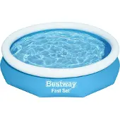 Bestway 57456 Round Inflatable Pool Blauw 305 x 66 cm