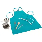 Small Foot - Speel Kookset met Schort, 9dlg.