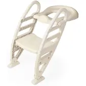 DOLU Relax Beige Toilettrainer met Trapje 7241