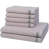 Ross Dames en Heren 4 X handdoek 2 X douchehanddoek - in set Smart