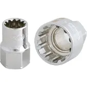 Ks Tools 19 mm doorgaande doornut, TRIPLEplus, 11 mm