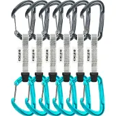 Edelrid - Pure Wire Set Sixpack - Klimset 10 cm, grijs