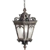 Kichler LED Buiten Hanglamp Tournai | 4X E27 Max 60W | IP44 | Dimbaar | Londonderry
