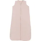Meyco Baby Uni baby zomerslaapzak - pre-washed hydrofiel - soft pink - 60cm - 0.5 TOG