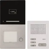 HHG SET-1-RL Audio-intercomset 2-draads Aluminium (geborsteld)