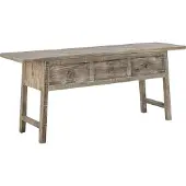 Creative Collection Camden consoletafel, natuur, teruggewonnen grenenhout