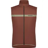 Shimano - Evolve Wind Vest Insulated - Fietsbodywarmer L, bruin