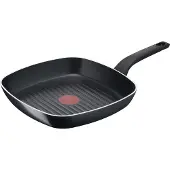 Tefal Easy Cook & Clean Grillpan 26x26 cm, Pan + steelpan