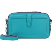 Mywalit Schoudertas turquoise / petrol / pink