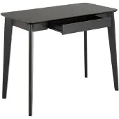 Ebuy24 Ropan bureau 1 lade zwart.